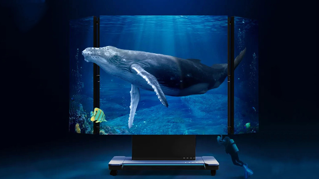  一图读懂兴发娱乐135"升降折叠一体机